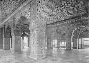 デリー。 Dewan-i-Khas、c1910。