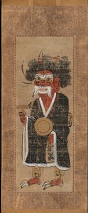 鬼の名を刻む鬼鬼の念仏、1700年代。 作： Unbekannt
