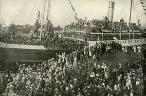 ビクトリア朝の紀元前派遣、1919年、1919年の出発。