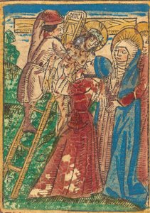 十字架からの降下、c。 1490年。