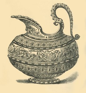 水差しのデザイン、1881年。 作： Unbekannt