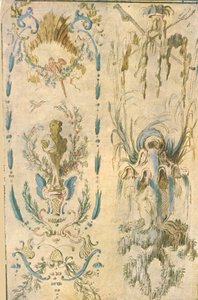 壁画装飾のデザイン、フランス、1928。 作： Unbekannt