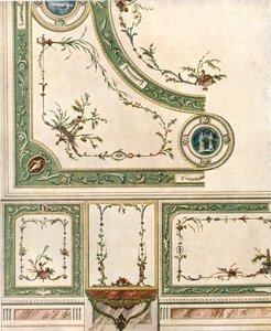 天井装飾のデザイン、イタリア、1928。 作： Unbekannt