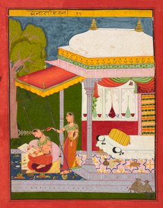 Dhanashree Ragini、の。 1680年。 作： Unbekannt