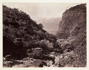 ドビーのグレン、マハバレシュワー、ボンベイ」1865年頃 作： Unbekannt