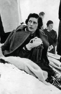 ダイアナゴードンレノックス、カナダのスキーヤー、冬季オリンピック、ドイツ、ガルミッシュパルテンキルヘン、1936年 作： Unbekannt