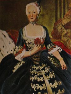 フレデリック大王1715-1797の配偶者。 -ペネによる絵画、1934年。