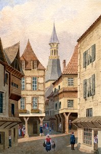 ディナン、ブルターニュ、フランス 作： Unbekannt