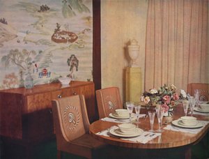 ダイニングルーム、1940