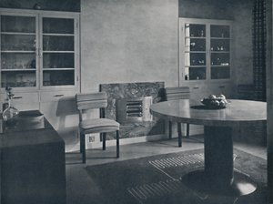 ロンドン、ハイゲートビレッジの家の食堂1936 作： Unbekannt