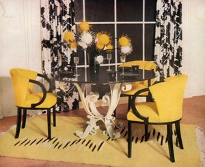 1937年、フォートナム＆メイソン社、ロンドンのヘイズマーシャルによるダイニングルームグループ 作： Unbekannt