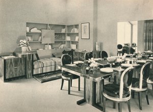La Maitriseがプロデュースするダイニングルーム、c1928 作： Unbekannt