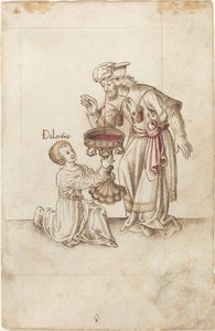 切り抜いた爪や髪に水をつけないでください [fol. 30直腸]、c。 15121515。 作： Unbekannt