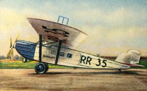 ドルニエメルクール平面、1920年代、1932年。
