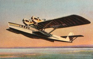 ドルニエスーパーウォルフライングボート、1920年代、1932年。 作： Unbekannt