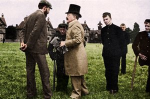 1905年、1951年に彼の家の1つでバルナルド博士 作： Unbekannt
