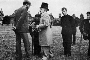 1905年、1951年に彼の家の1つでバルナルド博士 作： Unbekannt