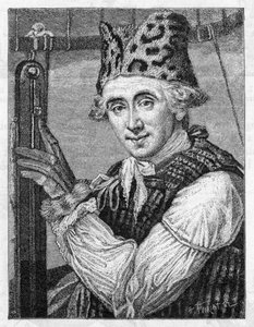 ジョンジェフリーズ博士、アメリカの気球奏者、1786年 作： Unbekannt