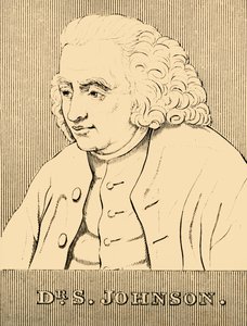 S.ジョンソン博士、1709〜1784年、1830年。 作： Unbekannt
