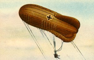 ドラゴン弾幕バルーン、c1898、1932。 作： Unbekannt