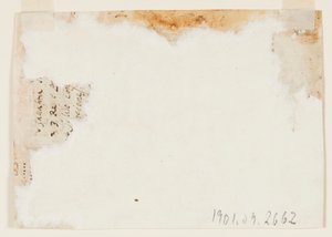 スケッチブックの図面、ページ;アポロとオーロラ