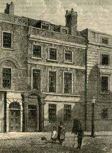 ドライデンズハウス、1881年。 作： Unbekannt