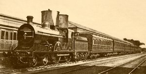 ダブリン-ベルファストエクスプレス、グレート北アイルランド鉄道、1930年。 作： Unbekannt