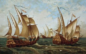 発見者の時代の船 作： Unbekannt