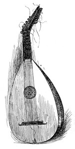 初期の合金リュート、1901 作： Unbekannt