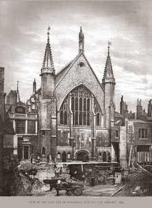 ギルドホールと図書館のイーストエンド、1870年、1886年 作： Unbekannt