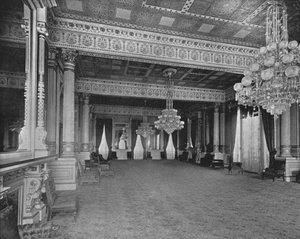ホワイトハウスのイーストルーム、ワシントンDC、米国、c1900。 作： Unbekannt