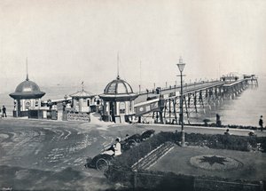 イーストボーン-桟橋、1895 作： Unbekannt