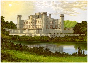 アールソマーズの本拠地、ヘレフォードシャーのイーストナー城、c1880 作： Unbekannt