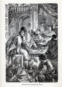 ニケアのエキュメニカル評議会、1882年 作： Unbekannt