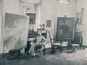 エドモンドフランソワアマンジャン1858-1936。フランスの象徴主義画家、1898年