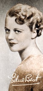 エドナ・ベスト1900-1974、イギリスの舞台と映画女優、1935 作： Unbekannt