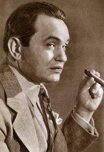 エドワードゴールデンバーグロビンソン、アメリカの舞台、映画俳優、ルーマニア出身、1933 作： Unbekannt