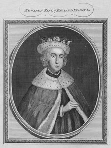 エドワード、イギリス国王、フランス、1787年。 作： Unbekannt