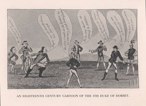 エドワード・サックビル1591-1652、第4ドーセット公、クリケット、19世紀1912 作： Unbekannt