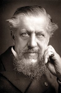 エドウィンアーノルド1832-1904、イギリスの東洋学者、詩人、ジャーナリスト、c1890