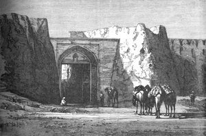 Eedgah、または北門、カンダハール、c1880 作： Unbekannt