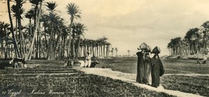 エジプト-先住民女性、c1918-c1939。 作： Unbekannt