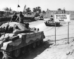 エルハマ、北アフリカ、第二次世界大戦、1943年4月 作： Unbekannt