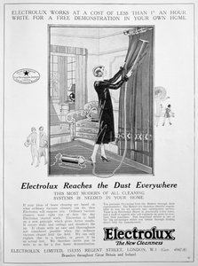 Electrolux掃除機広告、1924 作： Unbekannt