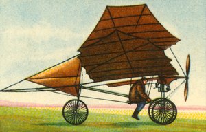 Ellehammerセミ複葉機、1906年、1932年。 作： Unbekannt