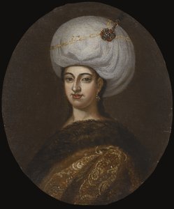 Emetullah RabiaGülnusSultan 1642-1715、スルタンメフメド4世のお気に入りの配偶者、後半 作： Unbekannt