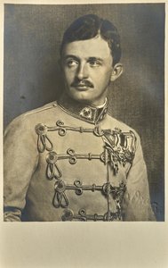 オーストリア皇帝チャールズ1世1887-1922年、ハンガリー王1917年頃。 作： Unbekannt