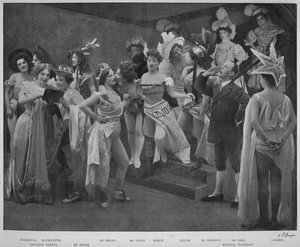En Scene Pour Le Trois！、1900 作： Unbekannt