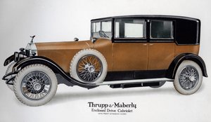 閉鎖型エクステンション付き密閉型ドライブロールスロイスカブリオレ、c1910-1929 作： Unbekannt