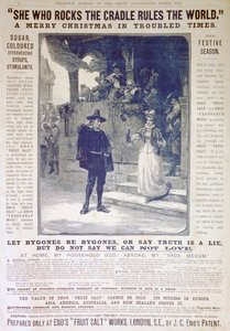 Enos Fruit Saltの広告、1889年